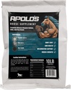Greenfit APOLO'S Supplément 100% Cheval Naturel pour l'alimentation quotidienne – Soutien articulaire, Shine de Coat & Strength.