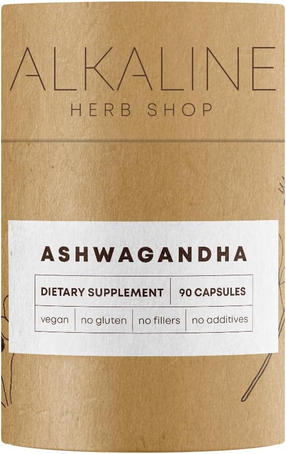 Alkaline Herb Shop Ashwagandha Supplément 90 Capsules