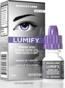 LUMIFY gouttes oculaires pour les yeux rouges, Redness Reliever pour les yeux plus brillants, fonctionne en 1 minute et dure jusqu'à 8 heures, gouttes oculaires, 0,25 Fl Oz (7,5mL)