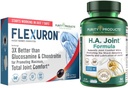 Produits de pureté Flexuron Formule articulaire + H.A. Flexuron articulaire (huile de krill, acide hyaluronique à faible poids moléculaire, astaxanthine) - HA Joint (BioCell Collagen, Boswellia Serrata, Quercetin, H.A. + Plus)