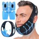 REVIX Wisdom Teeth Ice Pack Head Wrap for Face, Jaw & Chin Relief, Black
