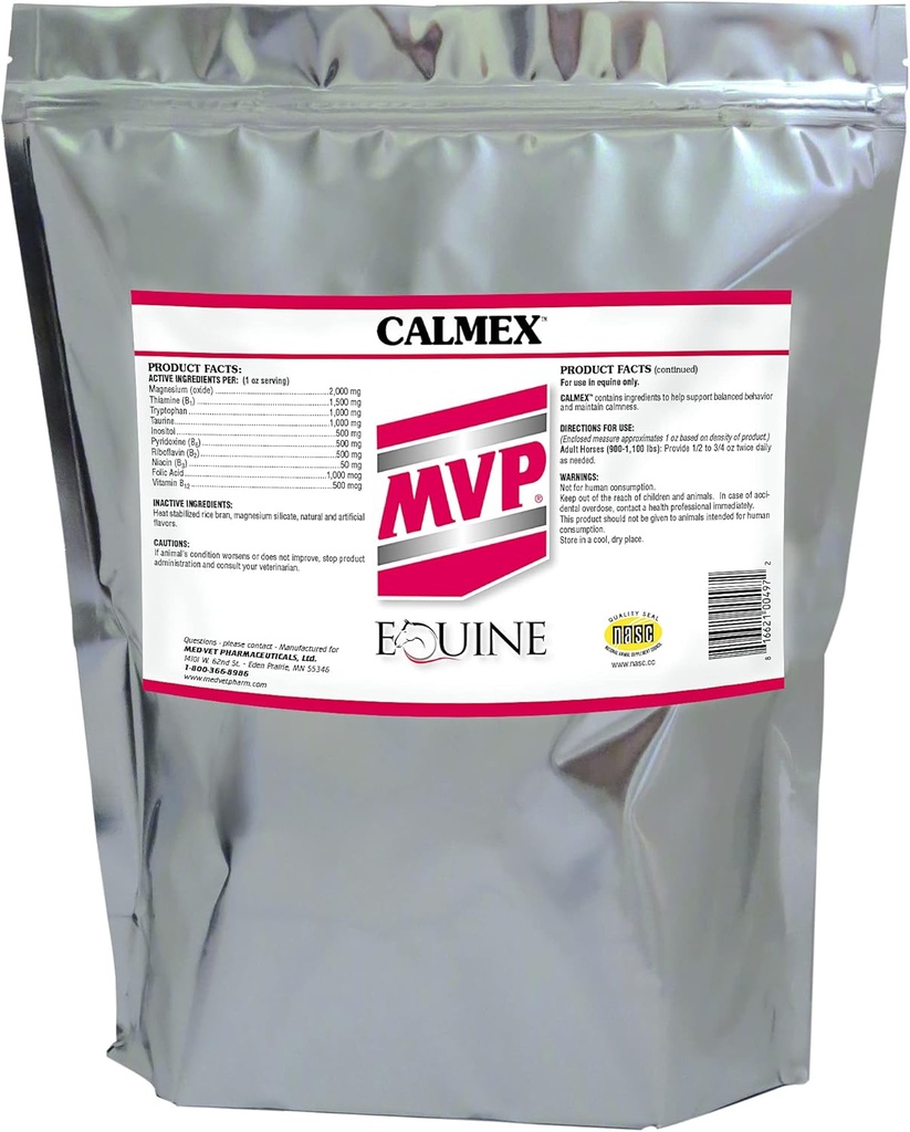 Calmex (10lb) pour le support calmant à cheval