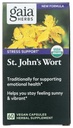 Gaia Herbs St. John's Wort, Capsules liquides véganes, 60 Compte - Soutien du stress pour promouvoir une humeur positive et ensoleillée