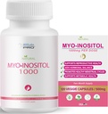 BIOLABS PRO Myo-Inositol Supplément 1000mg – Soutien alimentaire naturel pour la santé cellulaire et le bien-être, Premium non-OGM, sans gluten, certifié Kosher, sans parabène - (120 capsules - 2 mois d'approvisionnement)