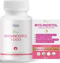 BIOLABS PRO Myo-Inositol Supplément 1000mg – Soutien alimentaire naturel pour la santé cellulaire et le bien-être, Premium non-OGM, sans gluten, certifié Kosher, sans parabène - (120 capsules - 2 mois d'approvisionnement)