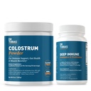 Dr Tobias Probiotiques et prébiotiques d'Immune profonde et poudre de colostrum - Soutient la santé digestive, la santé gustative et la fonction immunitaire