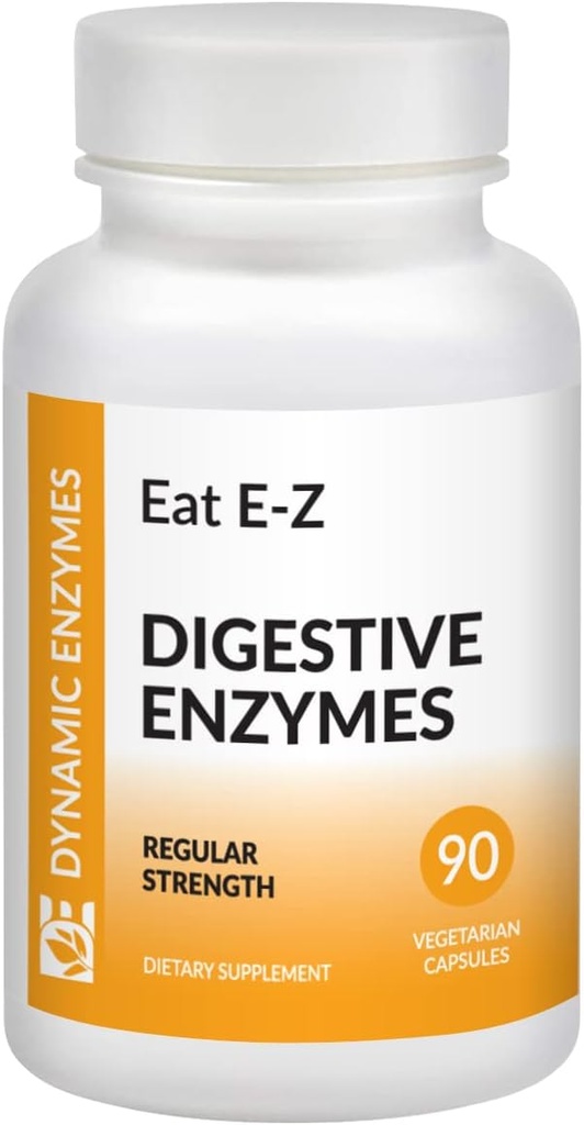Eat E-Z Digestive Enzymes (90 Count) for Gut Health; Anti-Bloating; Digestive Enzyme for Immune Support