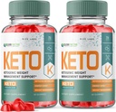 (2 Pack) Facteur clair Gummies Keto ACV - Facteur clair pour la perte de poids avancée, Gummy Keto + ACV, Facteur clair Supplément de force maximale, Gummies ClearFactor Avis (120 Gummies)