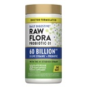 Nature's Truth Raw Flora Probiotic avec prébiotiques de 60 milliards de CFU.