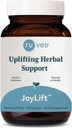 ruved JoyLift - Suppléments Safran et Ashwagandha, Formule d'élévation pour les femmes et les hommes, Soutien aux plantes pour les adultes - 60 Capsules végétariennes (1 comte)