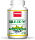 Formules de Jarrow Bilberry + Cépages Polyphénols 280 mg - 120 Veggie Caps - Soutient la vision et la santé des yeux - Jusqu'à 120 portions