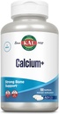 KAL Calcium+ ActivGels 1000mg de calcium, magnésium, zinc et vitamine D-3 de formulation pour aider à soutenir les dents et les os sains