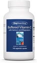 Groupe de recherche sur l'allergie Vitamine buvée C - Vitamine buvée C 100mg par portion, Capsules de poudre d'acide ascorbique avec complexe de magnésium de calcium, santé immunitaire - 120 Capsules