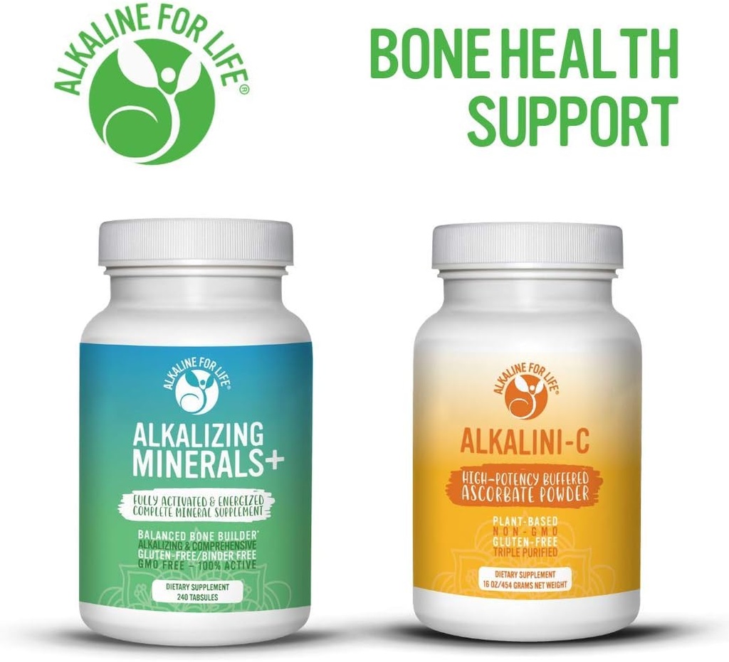Alkaline pour la vie Total Bone Health Support Bundle