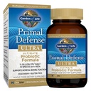Jardin de la vie Probiotiques pour l'équilibre digestif de la santé, Primal Defense Ultra Ultimate Formule, 15 Million CFU et 13 Strains Plus HSO, Végétarien et sans gluten, 90 Capsules