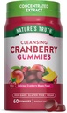 La vérité de la nature Gummies de canneberge , 60 comte , Vegan , non-OGM et supplément sans gluten , Cranberry Mango Flavor