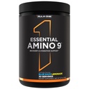 Règle 1 Amino essentiel 9 – Soutien de récupération et d'hydratation avec 7,5 g d'acides aminés essentiels + électrolytes (30 portions, lémonade Razz bleu)