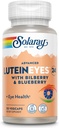 SOLARAY Advanced Lutein Eyes 24mg with Bilberry Extract and Blueberry Extract, Eye & Macular Health Support Supplement Supplying Zeaxanthin from Marigold, Vegan, 30 Servings, 30 VegCaps