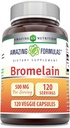 Formules étonnantes Bromelain Supplément de 500 Mg par Serving.