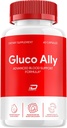 Capsules Gluco Ally - Supplément GlucoAlly avancé, toute la formule naturelle pour maintenir des niveaux sains, la formule quotidienne de force maximale, Gluco Allyal Capsules Avis (1 boîte - 60 capsules)