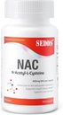 Suppléments, N-acétyl Cystéine (NAC) 600 mg, 100 gélules - non-OGM, sans gluten