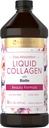 Carlyle Liquid Collagen for Women and Men | 16 fl oz | with Biotin | Types I & III | Berry Flavor | Non-GMO & Gluten Free Supplement