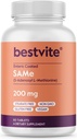 BESTVITE SAM-e 200mg (60 comprimés) (1 emballage) Ingrédient Premium d'Italie.