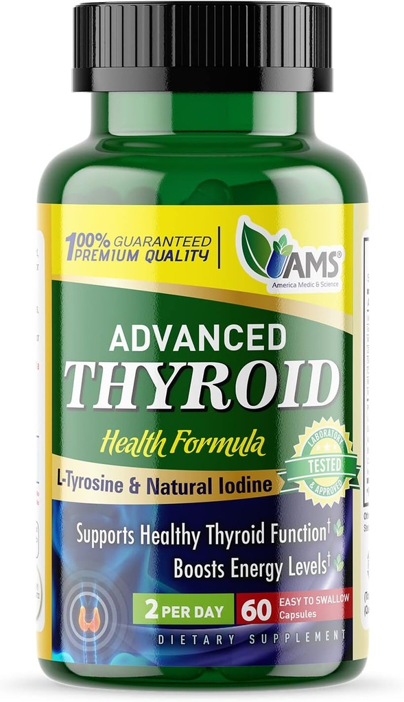 America Medic & Science Advanced Thyroïde (60 Capsules)