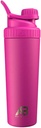 AeroBottle Cryo Shaker Cup, Isolation de la bouteille d'eau en acier inoxydable et de l'aspirateur de protéines, mélange les protéines et le pré-travail avec la technologie de mélange Turbulent, pas de boule de mélange ou de wisk, 26oz, Rosy Sunset Rose