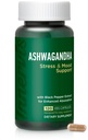 Ashwagandha 500mg – Soulagement du stress, équilibre de l'humeur et relaxation avec poivre noir, 120 Capsules Vegan