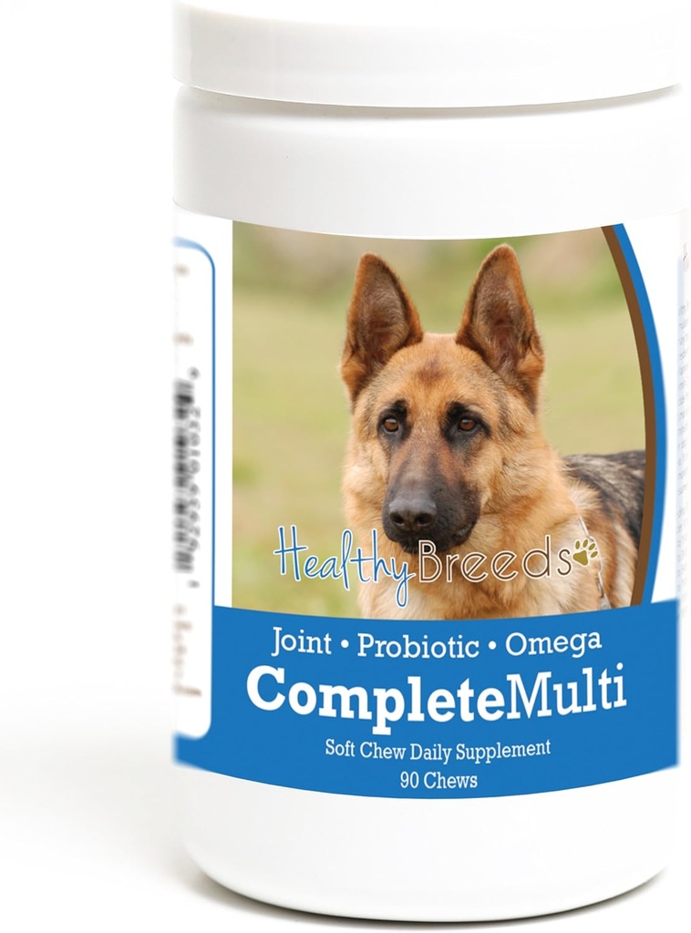Breeds Santé Berger Allemand Tout en un Multivitamine Soft Chew 90 Comte
