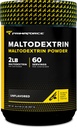 Primaforce Maltodextrine Poudre (2 livres, non aromatisée) - Poudre de maltodextrine de qualité alimentaire pour augmenter l'énergie, le gain et l'endurance