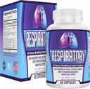 Supplément santé respiratoire 10-en-1 Blend-en-un Supplement en vrac 2-Mois Suppléments de soutien respiratoire, vitamines et herbes