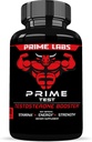 Prime Labs - Booster de testostérone pour hommes - Stamina, Endurance, & Strength Booster - 60 Caplets