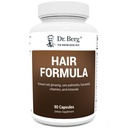 Dr Berg Vitamines tout-en-un pour les cheveux, la peau et les ongles - Formule avancée avec Biotin, Saw Palmetto, DHT Blocker et Trace Minerals - 90 capsules de légumes