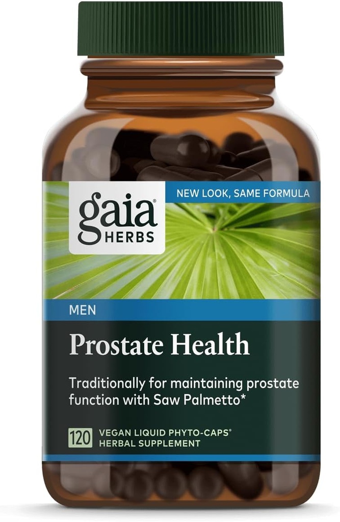 Gaia Herbs - Prostate Health - 120 Vegan Liquid Phyto-Caps