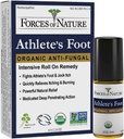Forces de la nature – Traitement des pieds naturel, biologique des athlètes (4ml) Non OGM, sans produits chimiques nocifs, sans cruauté – antifongique soulage la brûlure, les démangeaisons, le crackage causé par l'AF, Jock Ditch et Ringworm