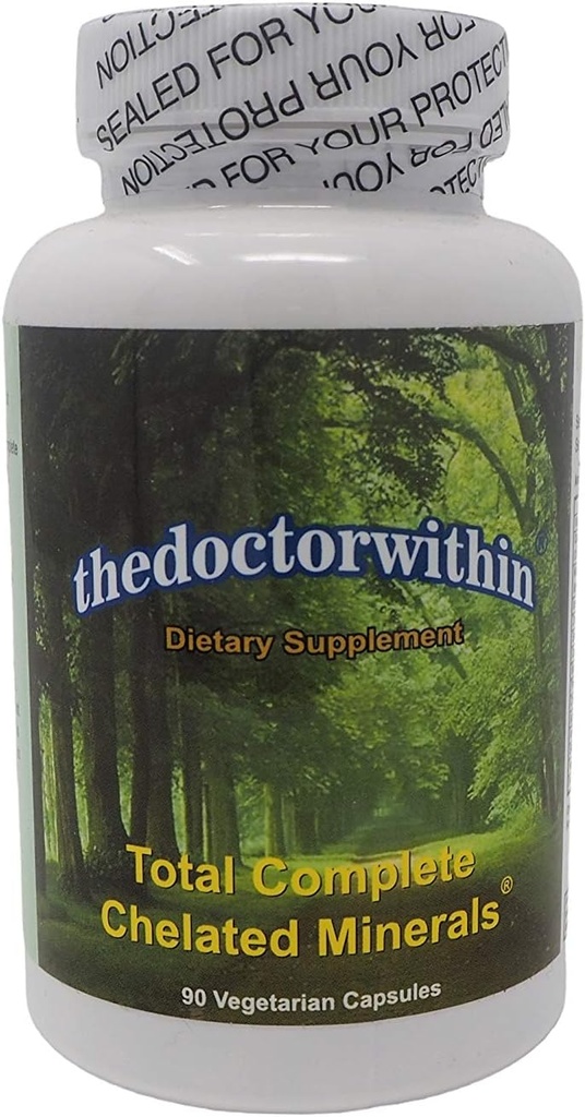 Le Docteur à l'intérieur - Total des minéraux complets - 90 Capsules végétariennes