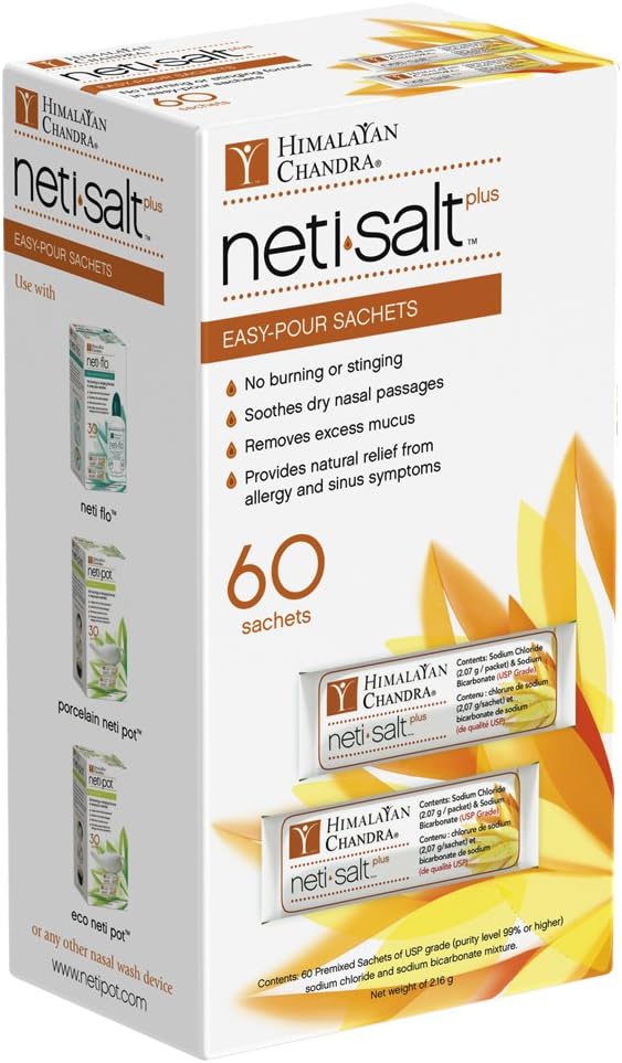 Himalayan Chandra Neti Sel Plus Sachet de renouvellement 60ct