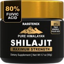 Shilajit - Résine chilajit biologique pure himalayenne pour l'énergie, la puissance maximale, la clarté mentale et l'immunité - 85+ minéraux traces naturels et acide fulvic - Résine chilajit naturel pour hommes et femmes