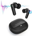 Airbeat 1 ANC bruit annulant True wireless écouteurs avec micro, bluetooth basse améliorée 5.3 casque dans l'oreille avec des pilotes Titanium haute puissance, 48H Playtime, ENC pour Crystal Clear Call Black