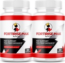 (2 Pack) Fortiris Max - Fortiris Max Pills Formule de force maximale, Fortiris Maxx Soutien général en matière de bien-être Vitamine Supplement Review, Fortiris Capsules, Fortiris Ultra Advanced (120 Capsules)