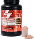 Chocolat Poudre de protéines de lactosérum scientifiquement conçu Optimum Muscle Stack, Gut, Cerveau, Immune.Protéine, BCAA, Créatine, L-Glutamine, Probiotiques, Enzymes digestifs.