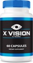 NutraRize X Vision Capsules – Formule quotidienne de soutien oculaire avec des ingrédients naturels pour aider à maintenir le bien-être visuel et le confort des yeux.