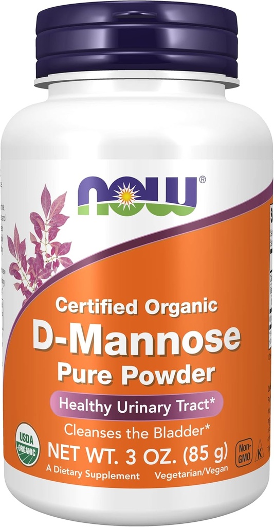 Nourriture, poudre pure D-Mannose, 3 oz (85 g)