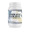 G6 Sports Nutrition Prolifique Isolé tout naturel Isolé de protéines de lactosérum (sans gluten, sans lactose, sans soja, sans Stevia sucré, 25g de protéines, 100 calories) – 2,5lb Jar – Vanille