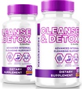 (2 Pack) Ketokandies Cleanse & Detox Capsules, le soutien de nettoyage interne avancé pour une perte de poids saine, la formule tout-naturelle pour nettoyer et detox, Keto Kandies Pastillas Reviews (120 Capsules)