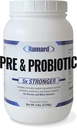 Ramard Total Prebiotic & Probiotic Equine Formula - Natural Digestive Supplement for Horses Optimal Gut Health, Nutrient Absorption, Foal Support Pro & Pre Biotics for Livestocks and Horse 5 lbs Jar