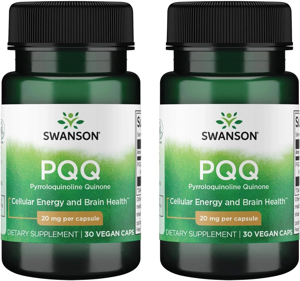 Swanson Pqq Pyrroloquinoline Quinone 20 mg 30 Vég.