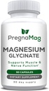 Glycinate de magnésium - PregnaMag - 275mg - Muscle, coeur, nerve, Gut, os, haute absorption, diglycinate, grossesse, calmant, relaxation musculaire et récupération